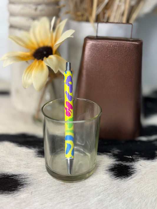 Multi Color Cheetah Print